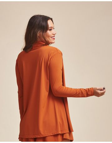 Cardigan - Laranja Escuro