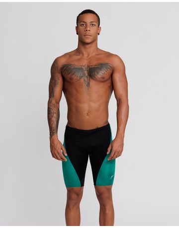 Bermuda de natação - Preto | Verde