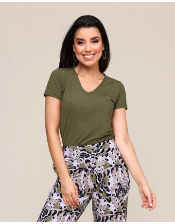 Blusa baby look - Alcaparra