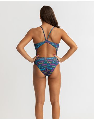 Sol Thin Strap Swimsuit - Friendship
