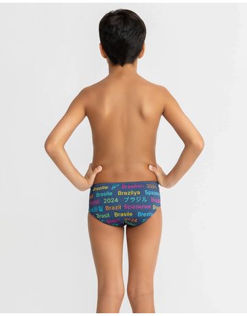 Sunga de natação infantil - Amizade