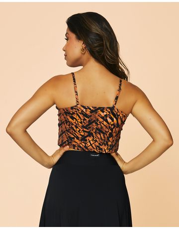 Blusa Cropped - Majestosa