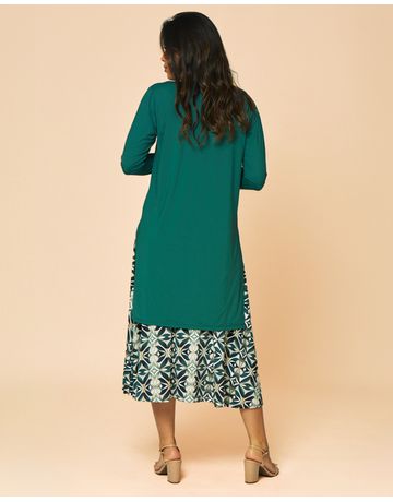 Cardigan midi - Natureza