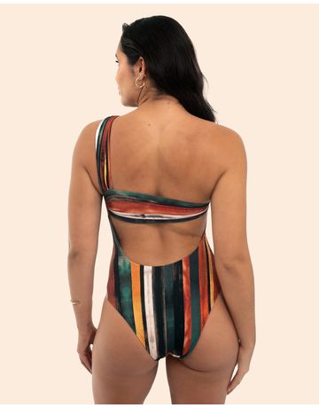 Maiô body ombro único - Caminhos