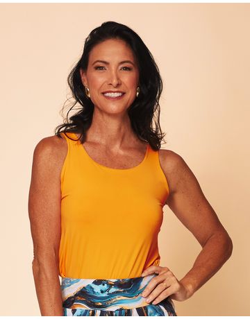 Blusa regata - Amarelo