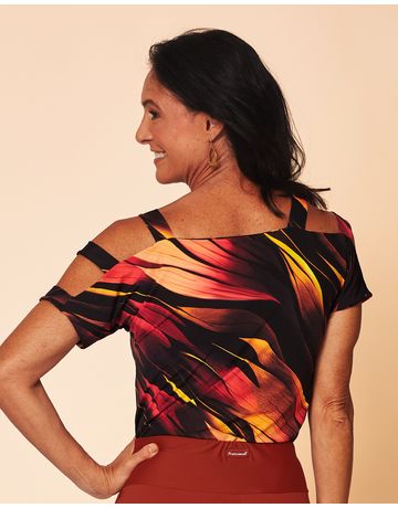 Blusa com tiras nos ombros - Rubi