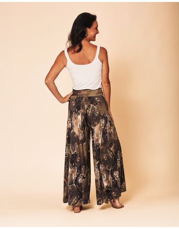 Calça Pantalona - Topázio