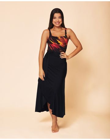 Saia Pareô - Preto