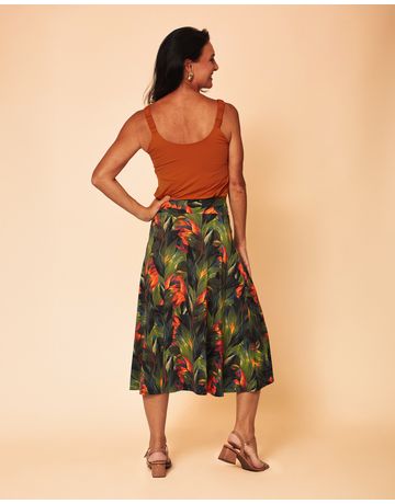 Saia midi - Esmeralda