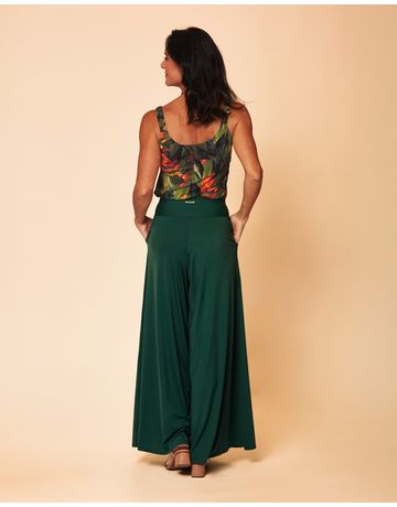 Calça pantalona - Natureza