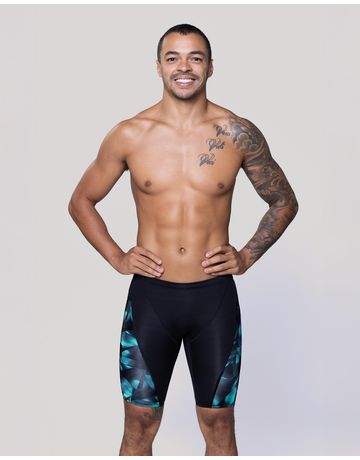 Jammer Swimsuit - Black | Crystal