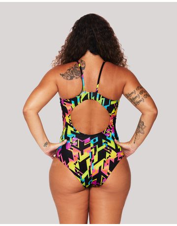 Maiô de natação Shape alças finas em U - Adrenalina