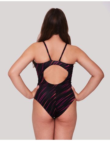 Maiô Absorvente de Natação Shape Alças finas em U - Laser