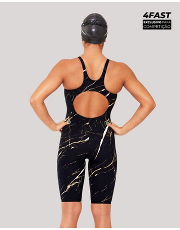 Traje de natação para competição 4Fast - É Ouro