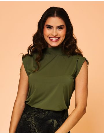 Blusa Muscle Tee - Alcaparra