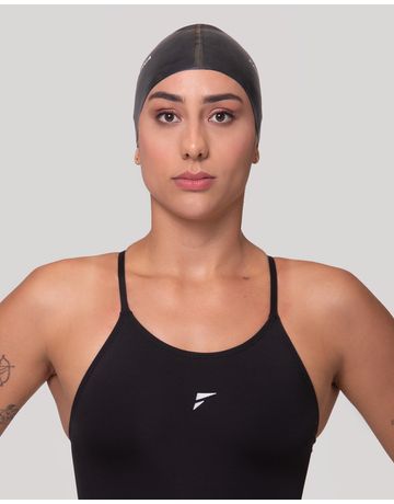 Touca Unissex de Silicone - Preto