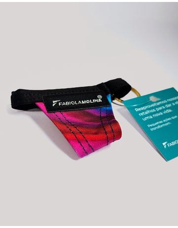 CHAVEIRO SUSTENTÁVEL - ESTAMPAS/CORES EXCLUSIVAS - SORTIDO