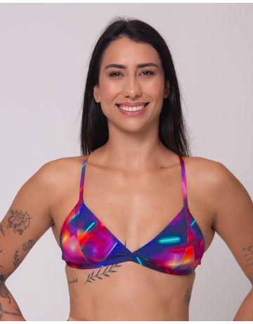 Top sunquíni de natação Bela triângulo - E-Neon