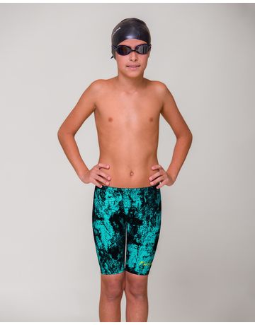 Bermuda de natação infantil para competição 4Fast -Impacto
