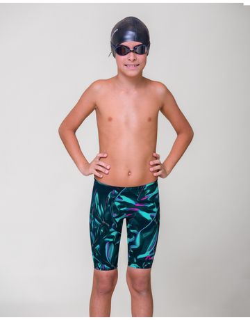 Bermuda de natação infantil para competição 4Fast - Flashlight
