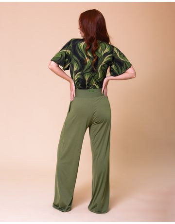Calça Wide - Alcaparra