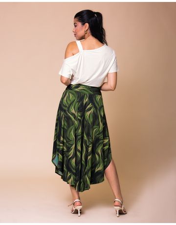 Calça Saia - Verde ao Vento