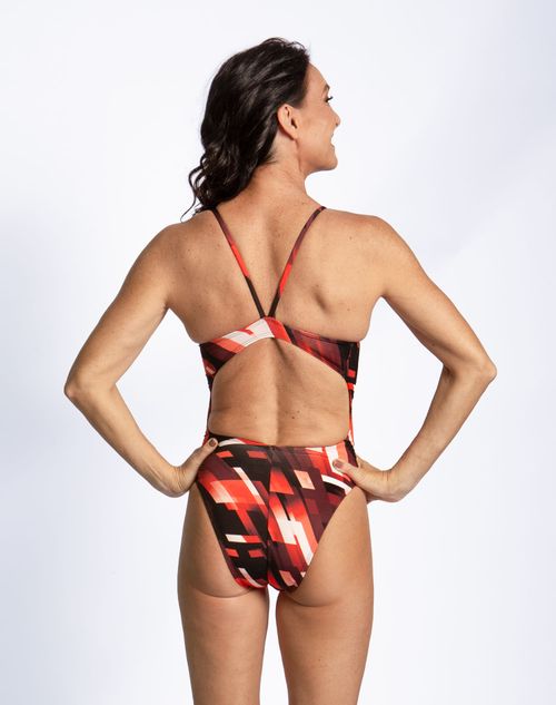 Sol Thin Strap Swimsuit - Infinity