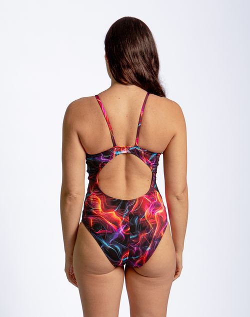 Maiô de Natação para Fluxo Menstrual Shape Alças Finas em U - Radiante