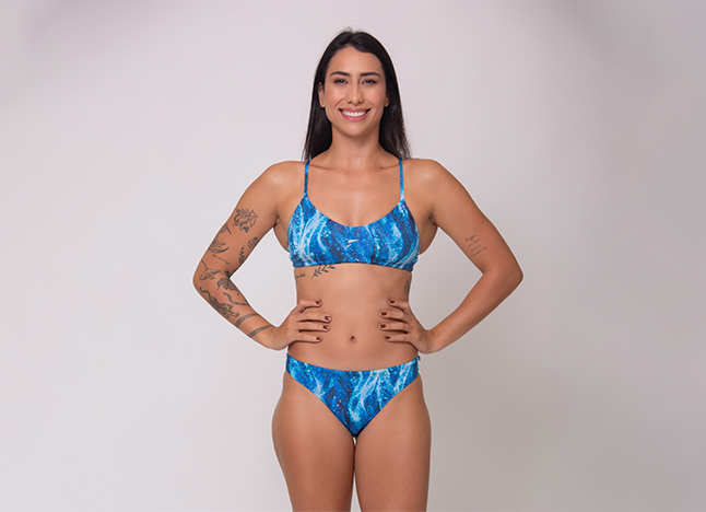 Infinity Blue Fab Top